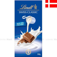 Socola Lindt Swiss Classic Sữa Thanh 100G
