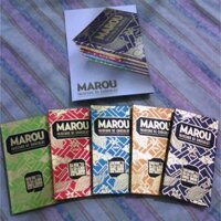 Socola Marou Nhiều mùi , thanh lớn 80g - MAROU Chocolate nguyên chất , sô cô la đen nhiều loại khác nhau