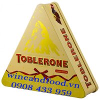 Socola Mật Ong Hạnh Nhân Toblerone hộp Tam Giác 200g