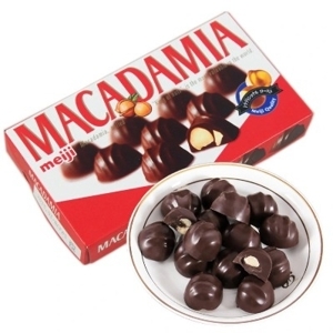 Socola Meiji Macadamia 64g