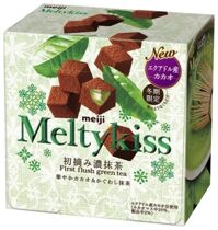 Socola Meiji Melty Kiss Matcha 60g (trà xanh) - Hàng Nhật nội địa