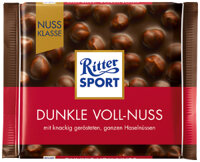 SOCOLA RITTER SPORT DUNKLE VOLL-NUSS 100G
