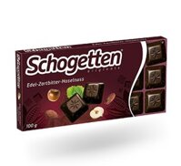 Socola Schogetten Originals Edel-Zartbitter-Haselnuss, 100g