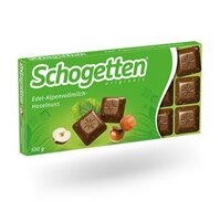 Socola Schogetten Originals Edel-Alpenvollmilch-Haselnuss, 100g