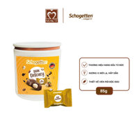 Sôcôla SCHOGETTEN - PHIÊN BẢN HỘP QUÀ TẶNG - Vị Đắng hạt dẻ - hộp gồm các viên rời tiện lợi - 85g