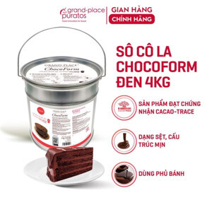 Socola sệt đen Grand-Place Loại 4kg