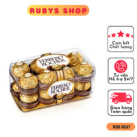 Socola Sô Cô La  Ferrero Rocher Nhân Hạt Dẻ. Chocolate Cao Cấp / 24 Viên