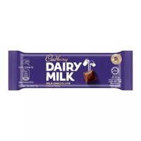 Socola sữa Dairy Milk Cadbury thanh 34g (1 Thanh)