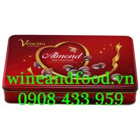 Socola sữa Hạnh Nhân Venetto HT chữ nhật 180g