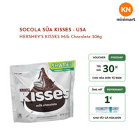 Socola Sữa Hershey's Kisses Túi 306g