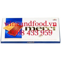 Socola sữa Merci Storck thanh 100g