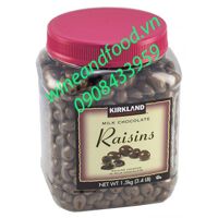 Socola sữa nhân nho Kirkland 1kg5