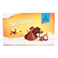 Socola Sữa Viên Henk Nhân Hạt Mắc Ca Nón Lá Hộp 120G