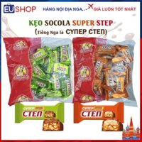 Socola Super Step nhân kẹo dẻo mềm và caramen đậu phộng