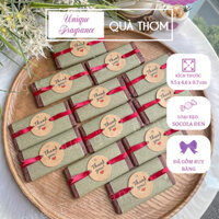 Socola thanh - 15 thanh socola làm quà tặng đám cưới, quà sự kiện, quà doanh nghiệp - UNIQUE FRAGRANCE