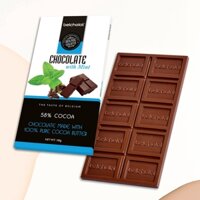 Socola Thanh Bạc Hà 58% Cacao Belcholat 100G, Chocolate With Mint 58% Cocoa Belcholat 100G