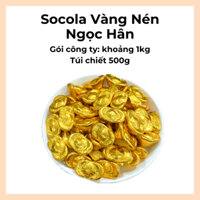 Socola Thỏi Vàng Thần Tài, Ngọc Hân, 1 Gói Khoảng 1KG - Date Mới