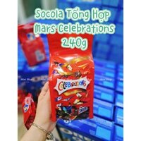 Socola Tổng Hợp Mars Celebrations 240g  Nhà Của Bé 1