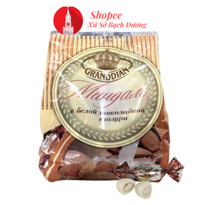 Socola trắng hạnh nhân Nga GRAND DIAN - 450g