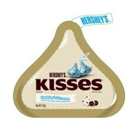 Socola Trắng, Kisses, Cookies n Creme, White Chocolate with Cookie Bits (146g) - HERSHEY'S