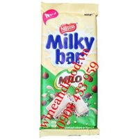Socola trắng Milo Milky Bar thanh 160g