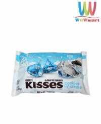 Socola trắng vụn Cookies Hershey’s Kisses Cookies ‘N’ Creme 255g