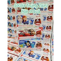 Socola trứng Zaini (Hộp 3 trứng)