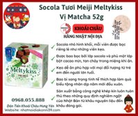 Socola Tươi Meiji Meltykiss Vị Matcha 52g