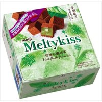 Socola tươi Meiji Meltykiss vị trà xanh vị trà xanh( màu xanh)