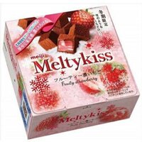 Socola tươi Meiji Meltykiss vị dâu 60g