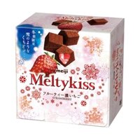 Socola Tươi Meiji Meltykiss Premium Strawberry 52gr ( Vị dâu tây)