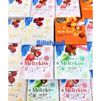SOCOLA TƯƠI MELTY KISS MEIJI ĐỦ VỊ (MACHA, DÂU, CARAMEL, SOCOLA)