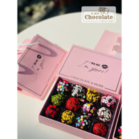 Socola Valentine Mẫu 12 viên socola truffle K-Bin Chocolate quà tặng người yêu 14/02