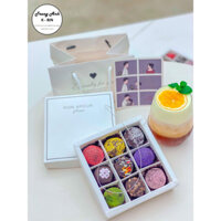 Socola Valentine Mẫu set Moon trắng 9v quà tặng ngọt ngào