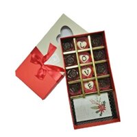 Socola valentine quà tặng người yêu cao cấp ngày valentine trắng