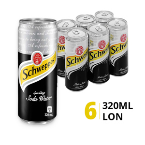 Soda Schweppes lốc 6 lon x 330ml