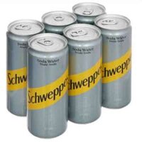 Soda Schweppes Việt Nam – nước ngọt không đường lon 320 ml