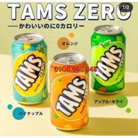 Soda TAMS có ga vị trái cây nhập khẩu H.Quốc