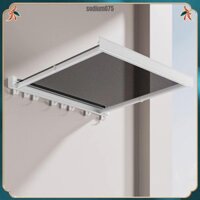 Sodium075 Ban Công Giá Phơi Quần Áo Treo Tường Bề Mặt Lưới Có Thể Gấp Lại Được Đồ Giặt 60Cm