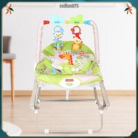 Sodium075 Bé Điện Nôi Xoay Cho Sơ Sinh Kim Loại Hình Hoa Đính Đá Có Đèn Nghe Nhạc Đa Năng Bassinet Trẻ Em