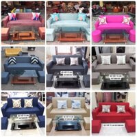 Sofa 1m6-1m8+ bàn kính đài loan ( freeship HN )