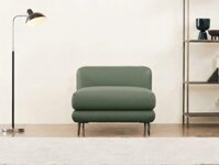 Sofa AMITY – Sofa Đơn Bọc Da Cao Cấp Dạng Module Linh Hoạt Không Tay Vịn (Hàng Order)