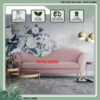 Sofa băng tân cổ điển - ghế sofa đường cong 1m8x70cm