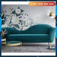 Sofa băng tân cổ điển - ghế sofa đường cong 1m8x70cm