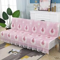 Sofa Bao Gấp Sofa Giường Chống Trơn Trượt Bốn Mùa Đa Năng Đơn Giản Hiện Đại Kép Tay Vịn Đệm Lưng