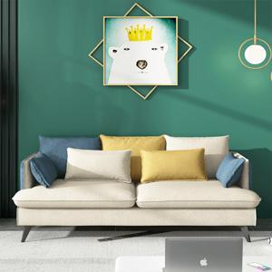 Sofa bọc nỉ hiện đại SF44