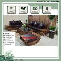Sofa chữ L gỗ sồi- SFG10