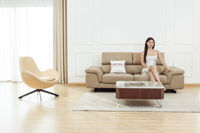 Sofa da bò nhập 2207V3 - Tận hưởng trọn vẹn