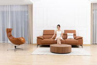 Sofa da bò thật nhập khẩu 2185-L10