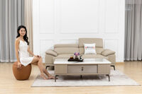 Sofa da bò thật nhập khẩu 2185-L12